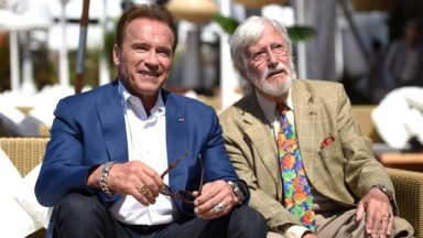 Arnold Schwarzenegger and Jean Michel Cousteau - Cinesky Pictures News